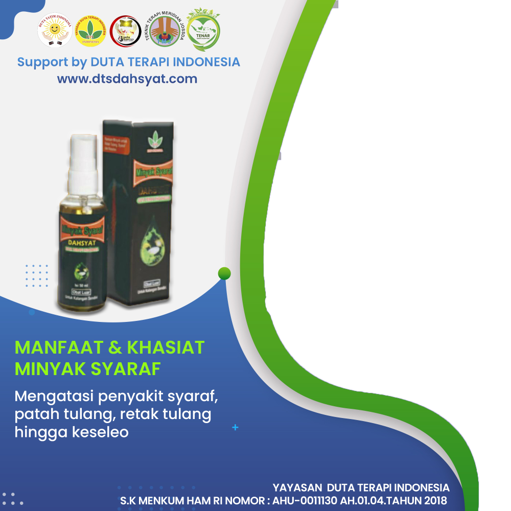 Manfaat Herbal Minyak Syaraf Dts