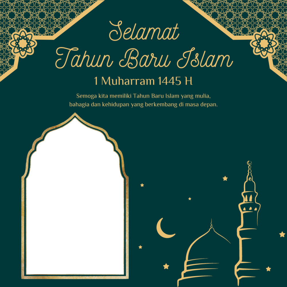 Selamat Tahun Baru Islam 1 Muharram 1445 Hijriyah Rajaframe Selamat Tahun Baru Islam 1 Muharram 1445 Hijriyah Rajaframe