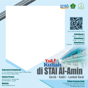 PMB STAI Al-Amin, Gersik, Kediri, Lombok Barat - 1