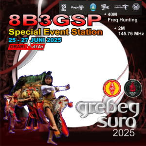 Special Event Station (SES) 8B3GSP Grebeg Suro Ponorogo 2025