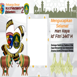 Selamat Id Fitri 1447 H IKA STMN SMKN2 Pekanbaru