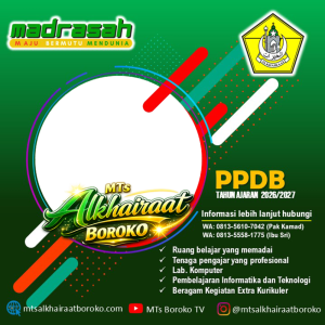 PPDB MTs Alkhairaat Boroko 2026