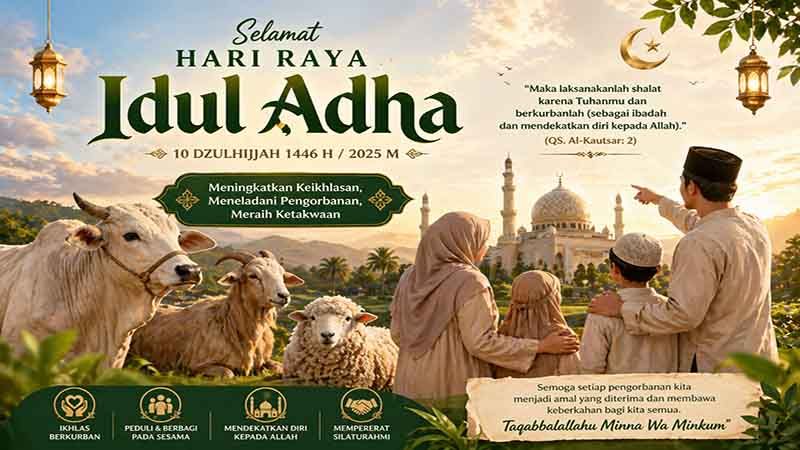 Bukan Sekadar Kurban! Ini Rahasia Besar Idul Adha 2026