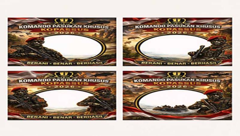 Twibbon Hari Kopassus 2026 Lagi Viral! Cara Bikin Desain Keren Ala Pasukan Elite yang Bikin Kamu Makin Garang