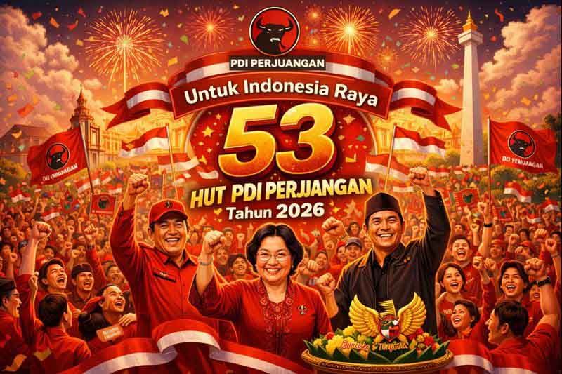 Bukan Sekadar Ulang Tahun! HUT PDIP 2026 Jadi Penentu Arah Politik Nasional?