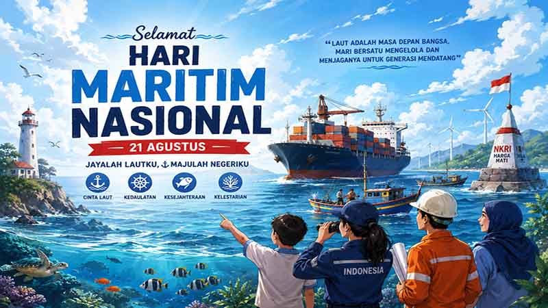 Hari Maritim Nasional 2026: Mengenang Jati Diri Bangsa Bahari dan Menguatkan Masa Depan Indonesia