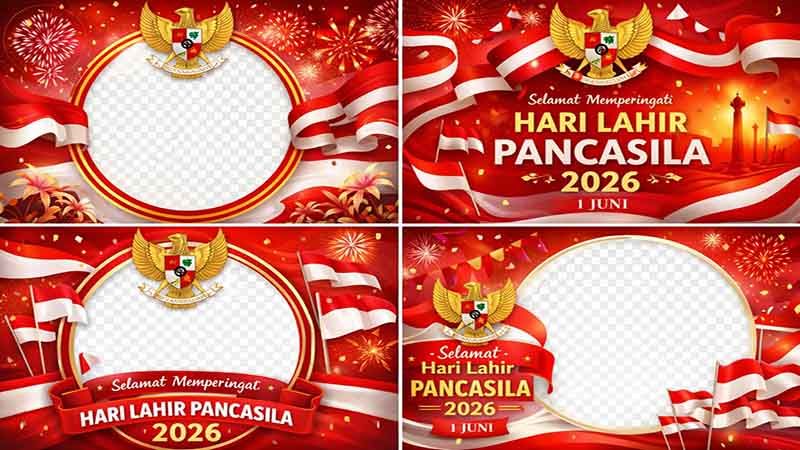 Heboh! Twibbon Hari Lahir Pancasila 2026 Ini Bikin Profil Kamu Jadi Pusat Perhatian