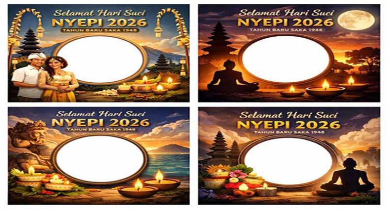 Twibbon Hari Suci Nyepi 2026: Ekspresi Digital Bermakna dalam Menjaga Kesucian dan Budaya