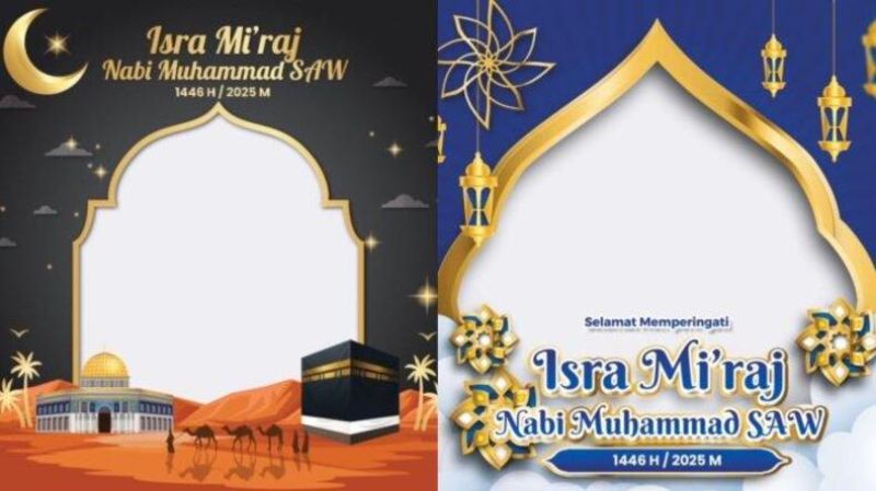 Menapaki Langit Digital: Twibbon Isra Mi’raj Nabi Muhammad SAW 2026 dengan Rajaframe.com