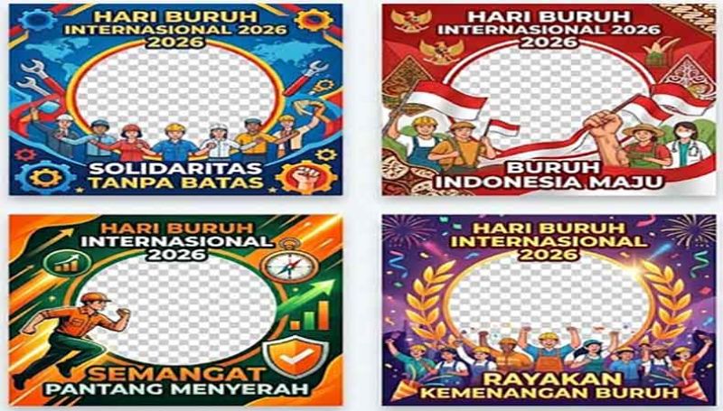 Kamu Gak Akan Tahu! Begini Cara Bikin Status Hari Buruh 2026 Meledak di Medsos dengan Twibbon Ini