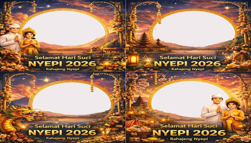 Twibbon Nyepi 2026 Mendadak Diburu! Cara Elegan Rayakan Hari Sunyi Tanpa Melanggar Makna Suci