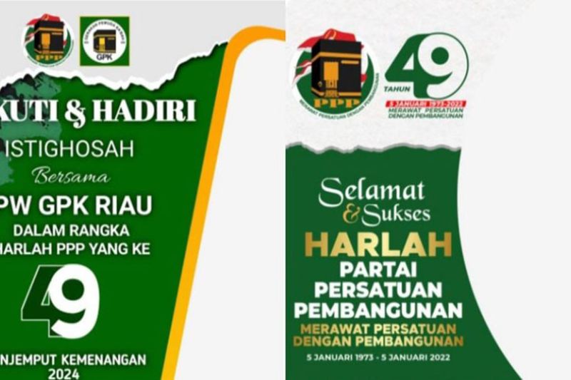 Hijaukan Media Sosialmu! Rayakan HUT PPP 2026 dengan Twibbon Keren dari RajaFrame.com