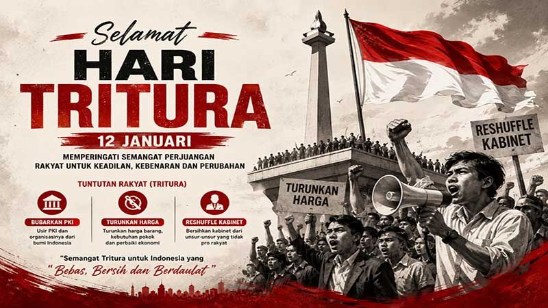 Hari Tritura 2027: Mengenang Tiga Tuntutan Rakyat dan Semangat Perubahan Indonesia