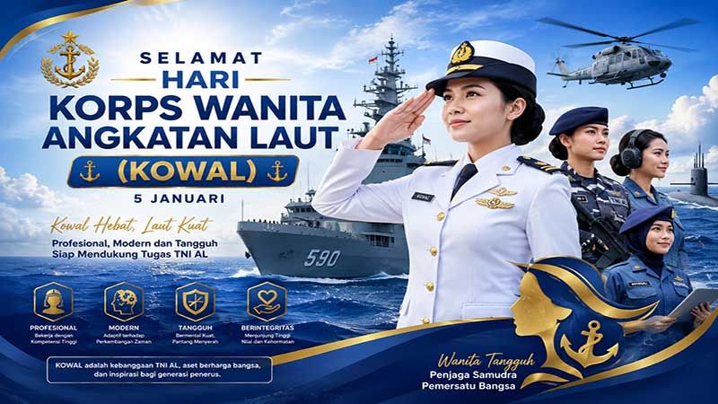 Hari KOWAL 2027: Meneladani Dedikasi Prajurit Perempuan dalam Menjaga Kedaulatan Indonesia