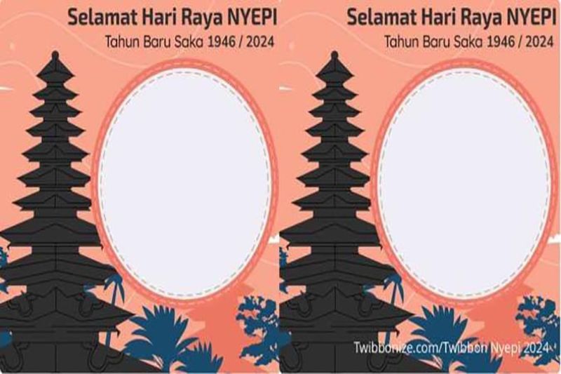 Twibbon Nyepi 1948: Saat Dunia Berhenti, Profilmu Bisa Tetap Bersinar!