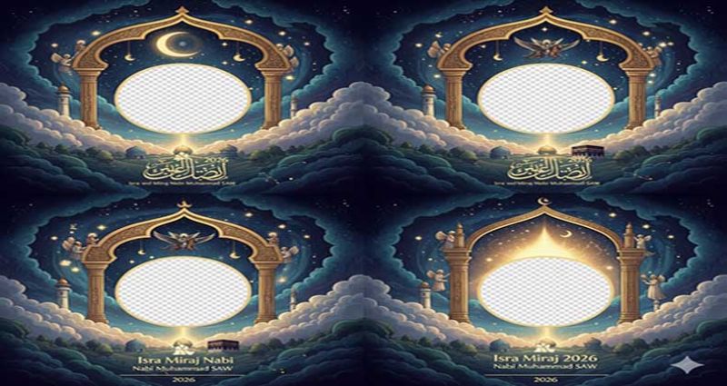 Twibbon Isra Mikraj Nabi Muhammad SAW 2026: Media Dakwah Digital yang Penuh Makna