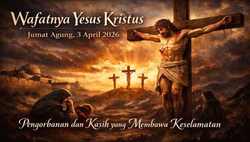 Momen Paling Menggetarkan Iman! Makna Hari Wafat Yesus Kristus 2026 yang Jarang Dipahami