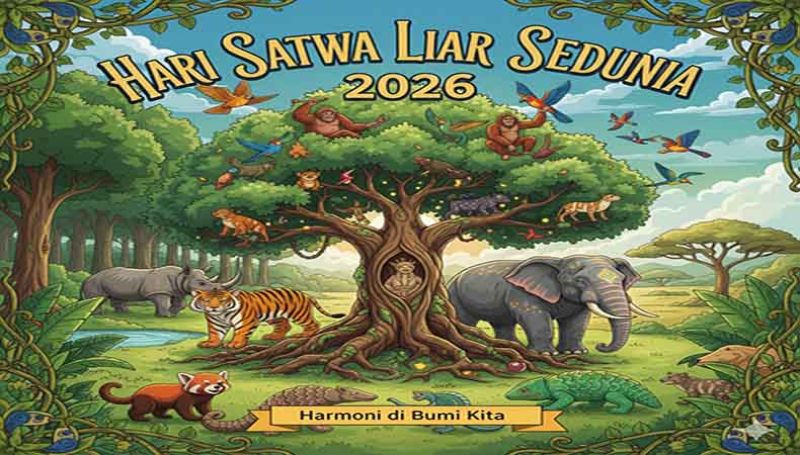 Bukan Sekadar Peringatan! Hari Satwa Liar Sedunia 2026 Jadi Alarm Dunia untuk Menyelamatkan Masa Depan Bumi