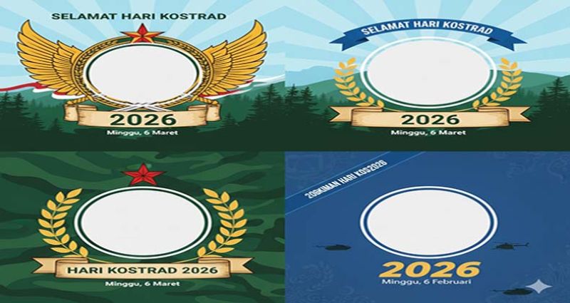 Bikin Heboh! Cara Mudah Membuat Twibbon Hari Kostrad 2026 Keren di Rajaframe.com