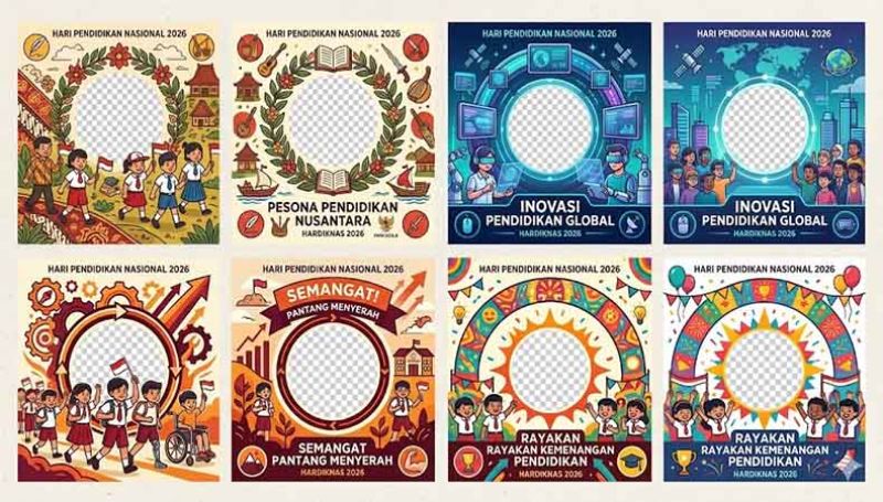 Bikin Profilmu Makin Kekinian! Twibbon Hardiknas 2026 Bisa Jadi Sorotan di Media Sosial