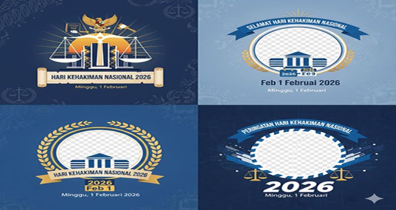 Bikin Heboh! Ini Cara Mudah Membuat Twibbon Hari Kehakiman Nasional 2026 yang Keren di Rajaframe.com