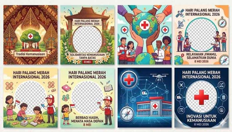 Terungkap! Cara Twibbon Hari Palang Merah Internasional 2026 Bikin Profil Medsos Kamu Jadi Pahlawan Digital yang Menginspirasi Semua Orang!