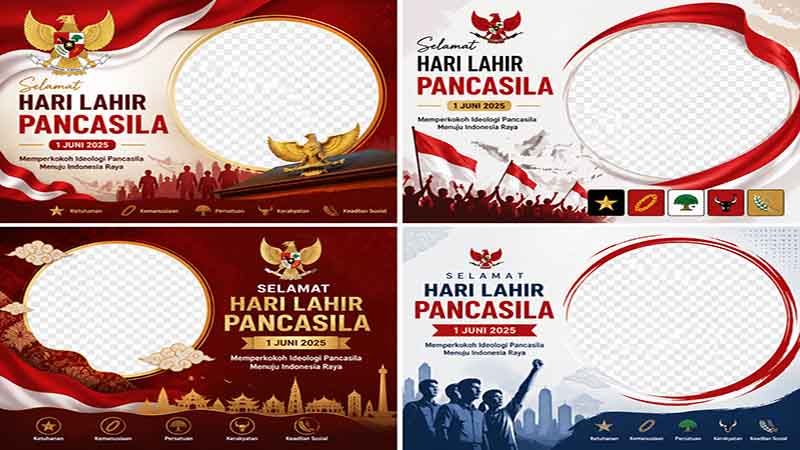 Terbongkar! Desain Twibbon Hari Lahir Pancasila 2026 yang Bikin Viral