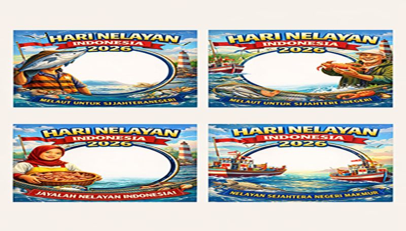 Twibbon Hari Nelayan 2026 Lagi Viral! Cara Bikin Desain Keren yang Bikin Semua Orang Bangga Jadi Anak Pesisir