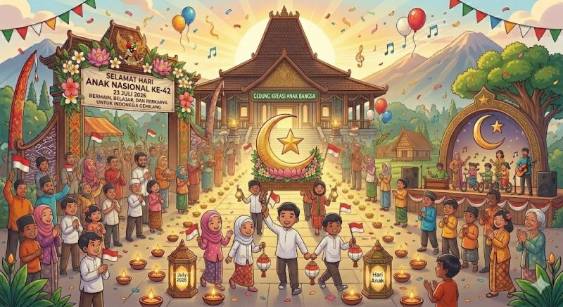 Wow! Ini Cara Rayakan Hari Anak Nasional 2026 yang Bikin Anak-Anak Bahagia dan Kreatif”