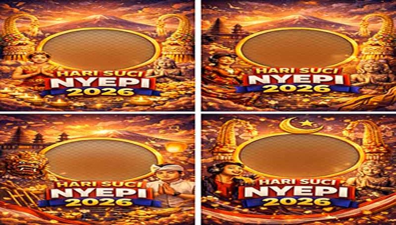 Twibbon Hari Suci Nyepi 2026 Lagi Diburu Netizen! Cara Bikin Desain Estetik & Bermakna dalam Sekejap