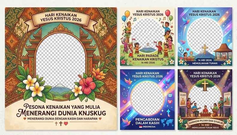 Bongkar! Rahasia Twibbon Hari Kenaikan Yesus Kristus 2026 yang Bikin Profil Medsosmu Bercahaya dan Menginspirasi Semua Orang!