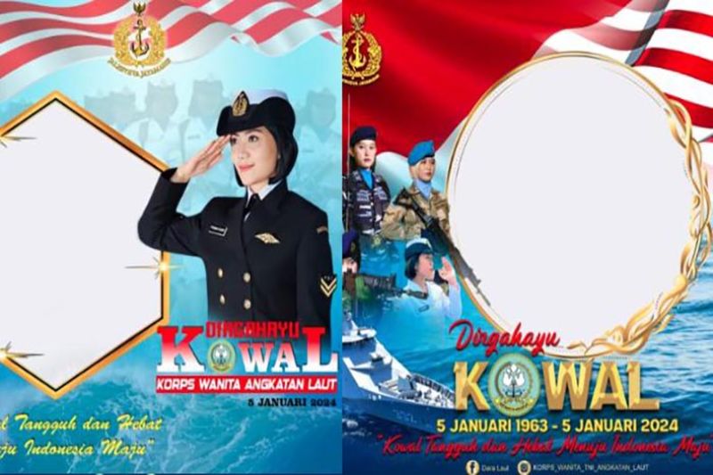 Rayakan Semangat Ksatria Laut! Twibbon Hari KOWAL 2026 dari RajaFrame.com Siap Membuatmu Ikut Berjiwa Pejuang