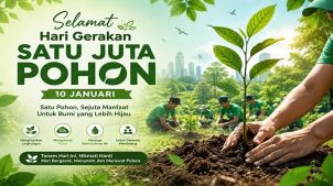 Hari Gerakan Satu Juta Pohon 2027: Menanam Harapan untuk Bumi yang Lebih Hijau