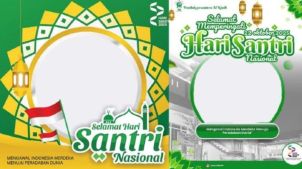 Sambut Hari Santri Nasional 2026 dengan Twibbon Karya Kreatif dari Rajaframe.com