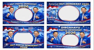Twibbon HUT Partai Demokrat 2026 Viral di Mana-Mana! Cara Gampang Pasang Desain Keren Lewat Rajaframe.com