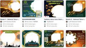Cara Memilih Frame Tahun Baru Islam yang Tepat untuk Tampil Trendy dan Mengguncang Sosial Media!