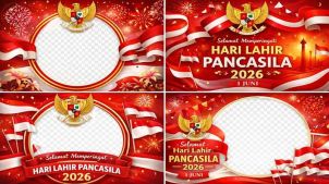 Heboh! Twibbon Hari Lahir Pancasila 2026 Ini Bikin Profil Kamu Jadi Pusat Perhatian