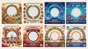 Kamu Tidak Akan Percaya! Begini Cara Twibbon Hardiknas 2026 Membuat Profilmu Jadi Sorotan Medsos