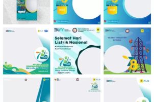 Sambut Hari Listrik Nasional 2026 dengan Twibbon Keren dari rajaframe.com: Simbol Energi Positif di Era Digital