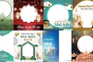 Berkurban Lewat Layar: Rayakan Idul Adha 1447 H dengan Twibbon Karya Rajaframe.com