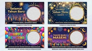 Twibbon Tahun Baru Masehi 2027, Cara Kreatif Sambut Pergantian Tahun di Media Sosial