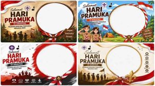 Twibbon Hari Pramuka 2026 Jadi Tren Kreatif untuk Rayakan Semangat Kepanduan