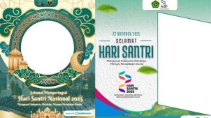 Meriahkan Hari Santri Nasional 2026 dengan Twibbon Kreatif dari RajaFrame.com: Semangat Santri dalam Satu Bingkai Digital