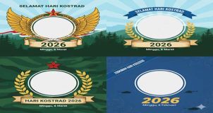 Bikin Heboh! Cara Mudah Membuat Twibbon Hari Kostrad 2026 Keren di Rajaframe.com