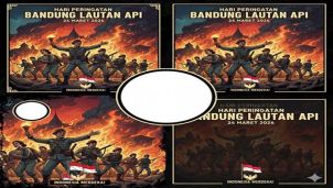 Bikin Profilmu Viral! Twibbon Hari Peringatan Bandung Lautan Api 2026 yang Wajib Dipakai Semua Pecinta Sejarah