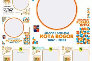 Bogor dalam Bingkai Digital: Rayakan HUT ke-544 dengan Twibbon Karya Anak Kota di RajaFrame.com
