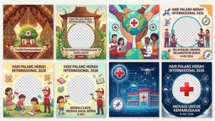 Terungkap! Cara Twibbon Hari Palang Merah Internasional 2026 Bikin Profil Medsos Kamu Jadi Pahlawan Digital yang Menginspirasi Semua Orang!