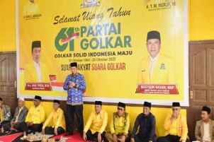 Pohon Beringin Tumbuh Kokoh: Partai Golkar Rayakan HUT ke-61 dengan Semangat Konsolidasi dan Pelayanan