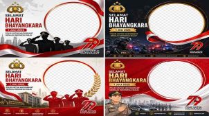 Terungkap! Twibbon Hari Bhayangkara Paling Dicari Tahun Ini