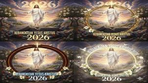 Twibbon Paskah 2026 Lagi Viral! Cara Kreatif Rayakan Kebangkitan Yesus di Media Sosial